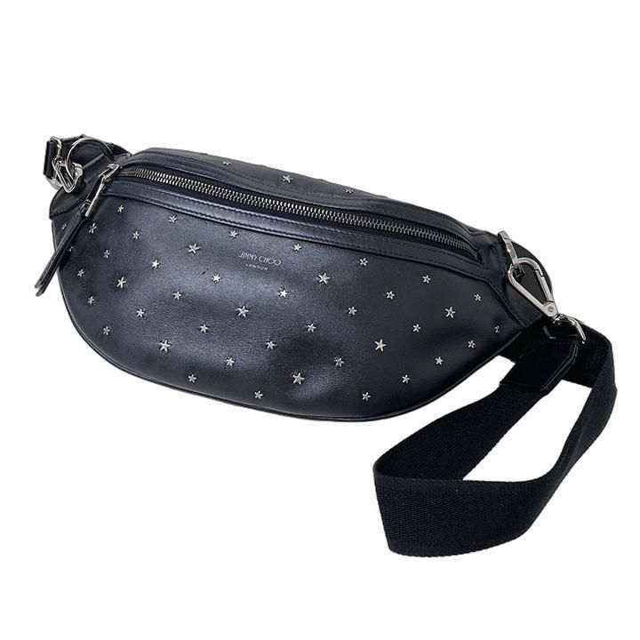 ジミーチュウ Jimmy Choo ボディバッグ ヨーク スタースタッズ レザー