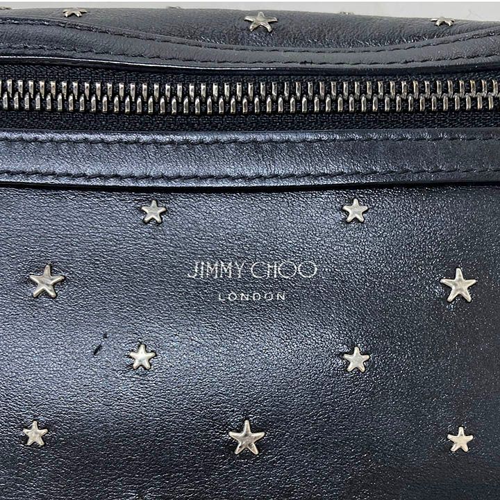 ジミーチュウ Jimmy Choo ボディバッグ ヨーク スタースタッズ レザー