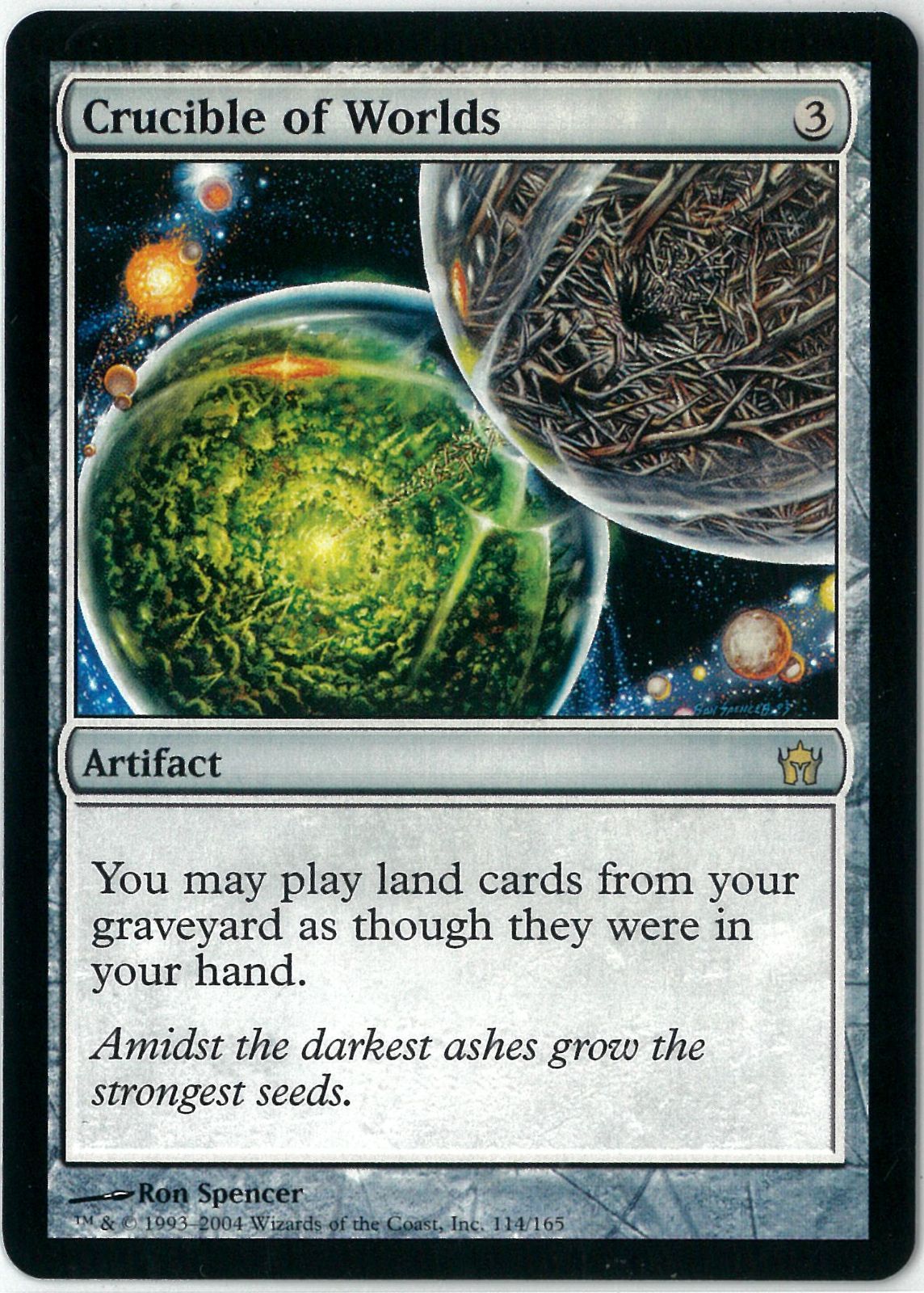 MTG 世界のるつぼ 英語版 2枚 MTG/英語版/世界のるつぼ/Crucible of Worlds/フィフス・ドーン/Fifth