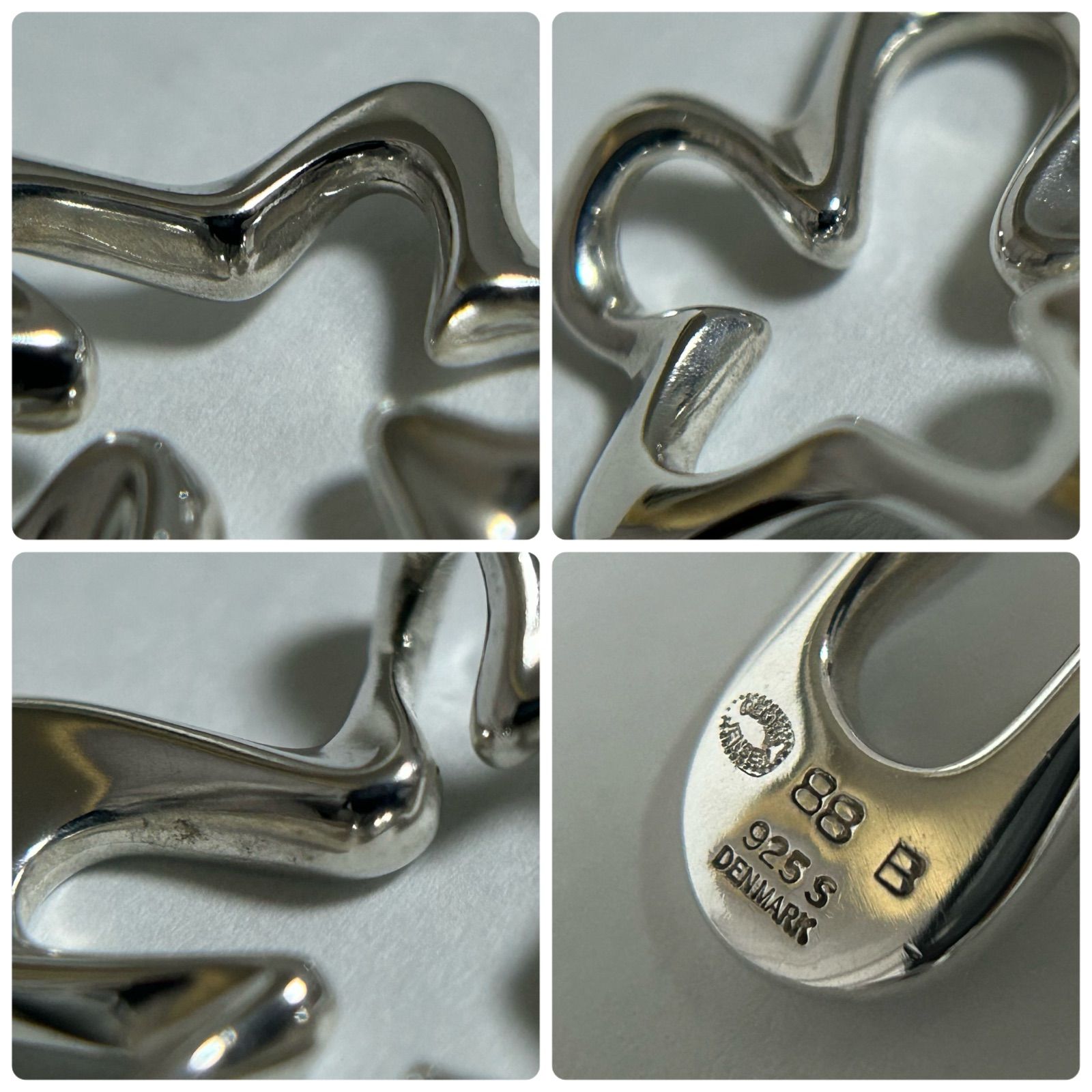 A◆  ジョージジェンセン　925シルバーペンダントトップ ジョージジェンセン ネックレス ペンダント トップ 88B スプラッシュ