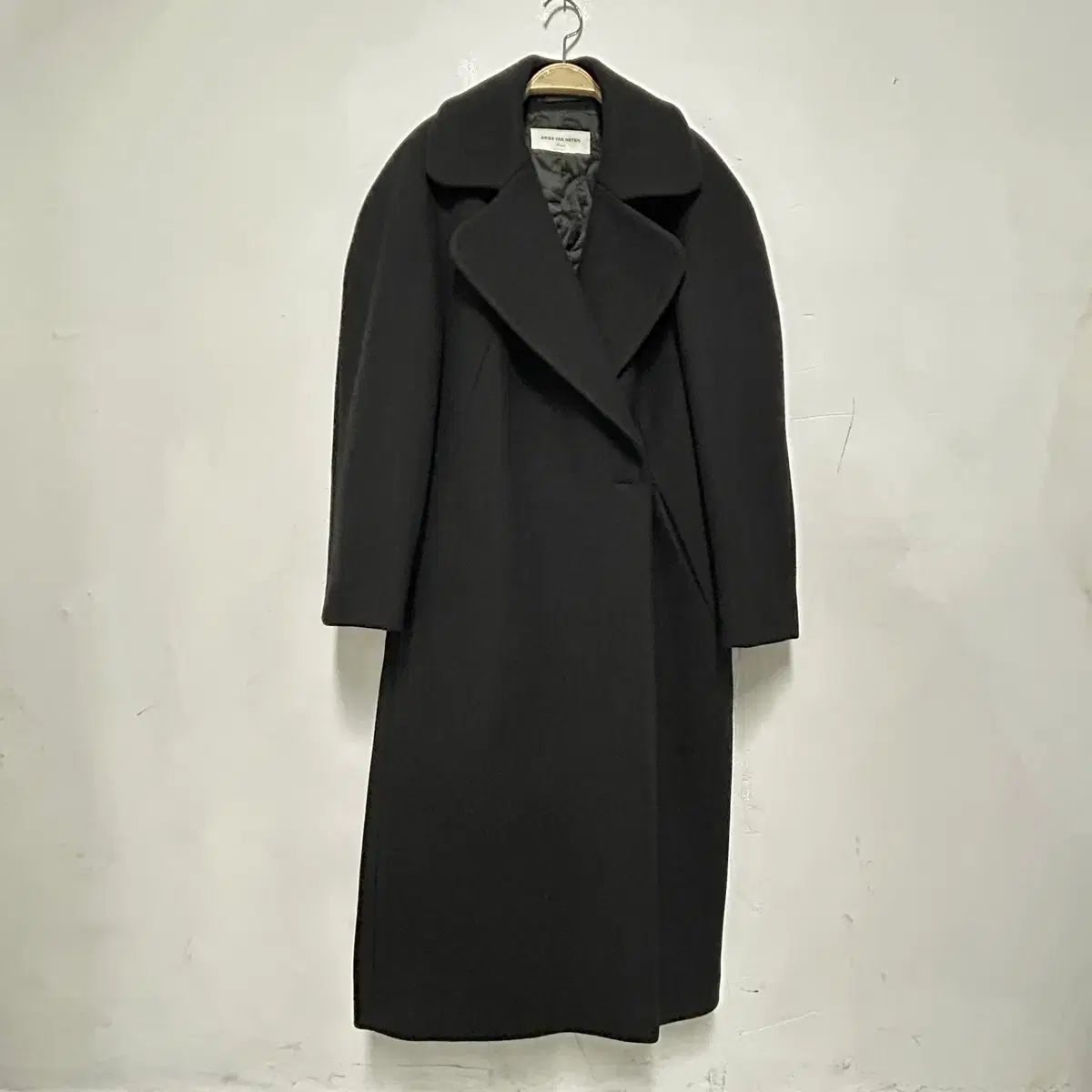 ドリス ヴァン ノッテン ブラック ロング コート - メルカリ