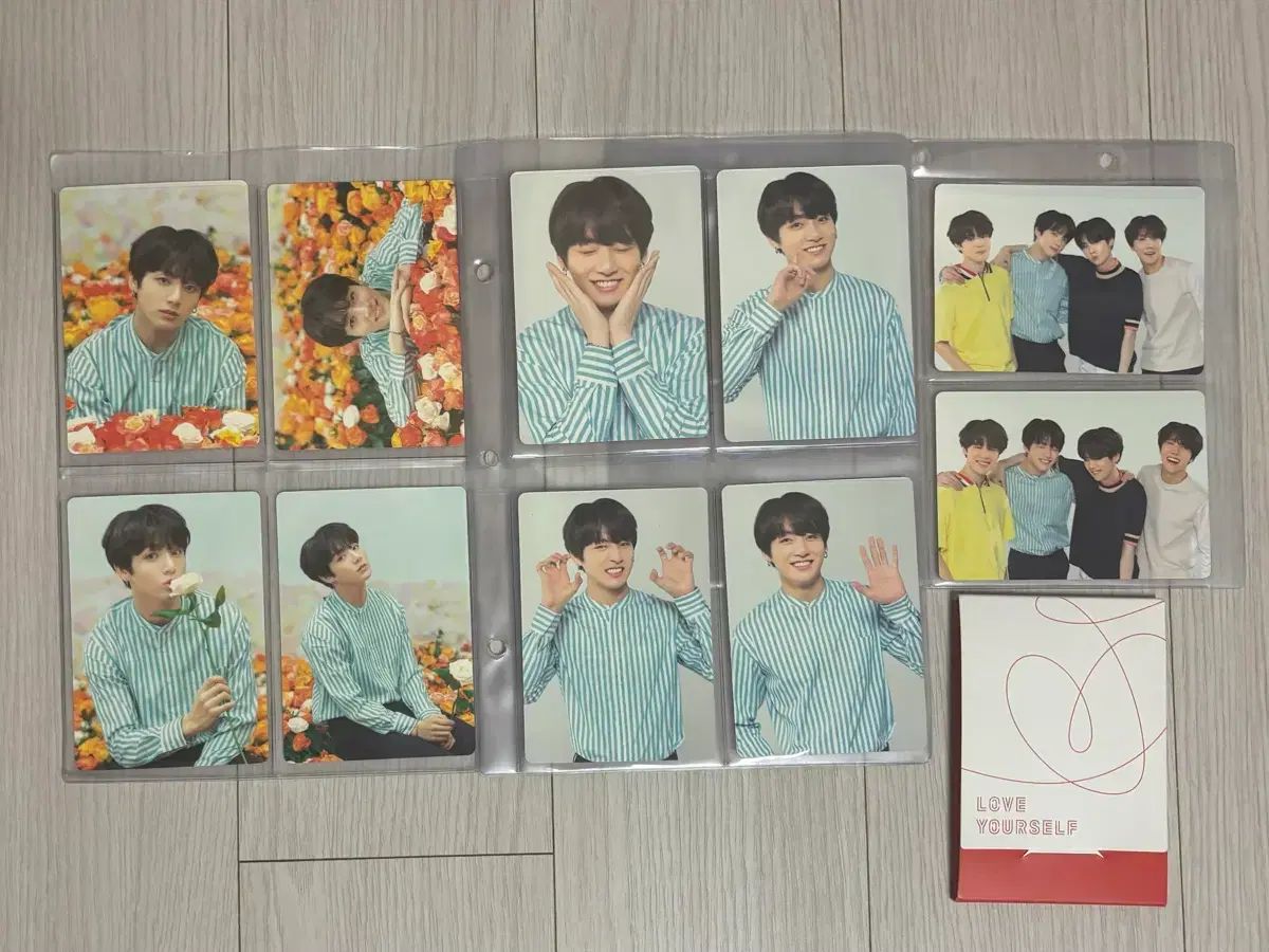 LOVE YOURSELF 日本 ミニ トレカ フォトカード ジョングク JUNGKOOK JK グク BTS