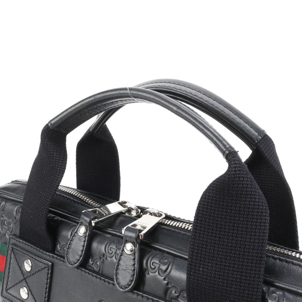 極美品 グッチ グッチシマ シェリー ライン 281906 レザー ビジネス