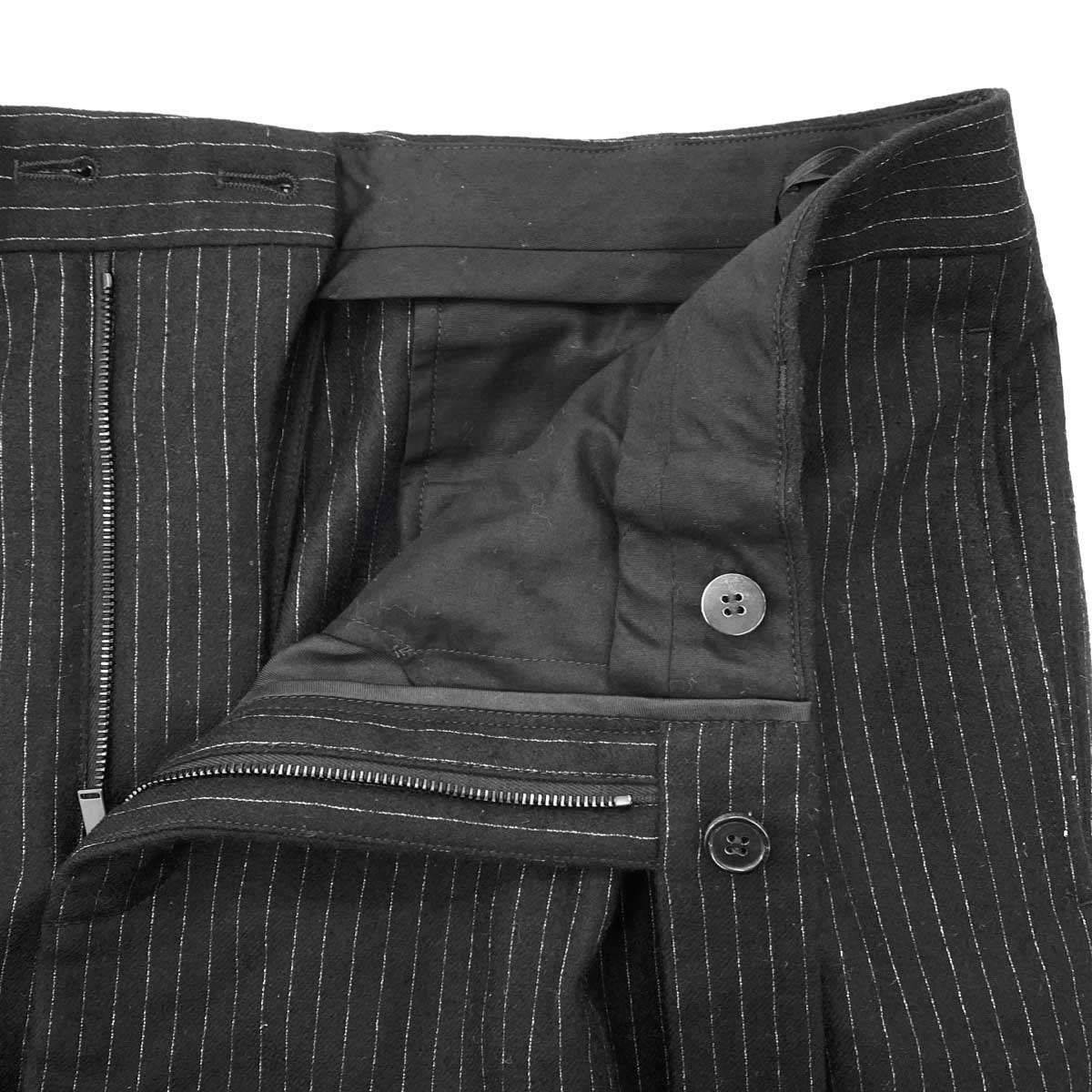 サンローランパリ長ズボン SAINT LAURENT PARIS サンローラン パリ 23AW ストライプウール