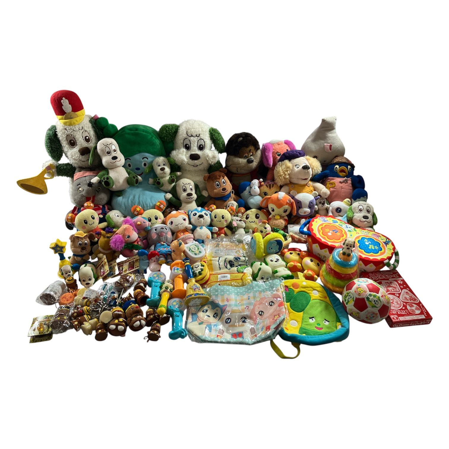 NHK グッズ まとめ商品 以上 わんわん うーたん コッシー ガラピコぷ～ みいつけた ぬいぐるみ 雑貨 おもちゃ 等 8 kg