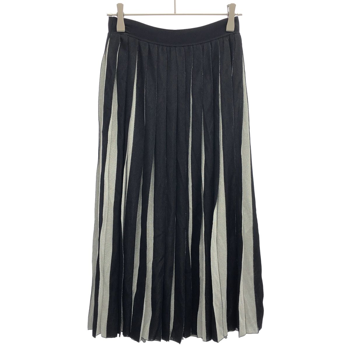 GUCCI グッチ 16AW プリーツニットスカート 434186 X5D03 ブラック