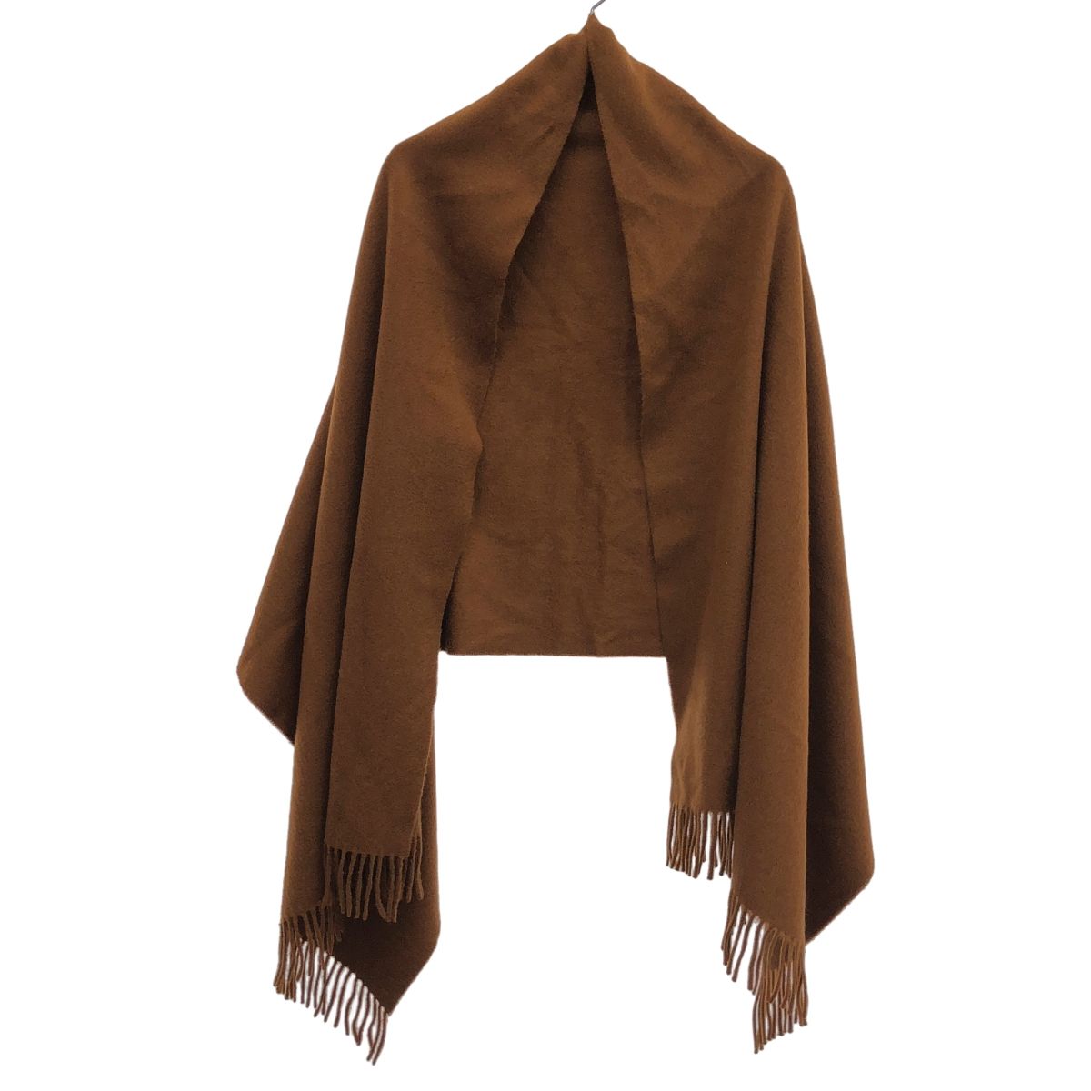 Joshua Ellis ジョシュア エリス カシミヤフリンジ大判ストール