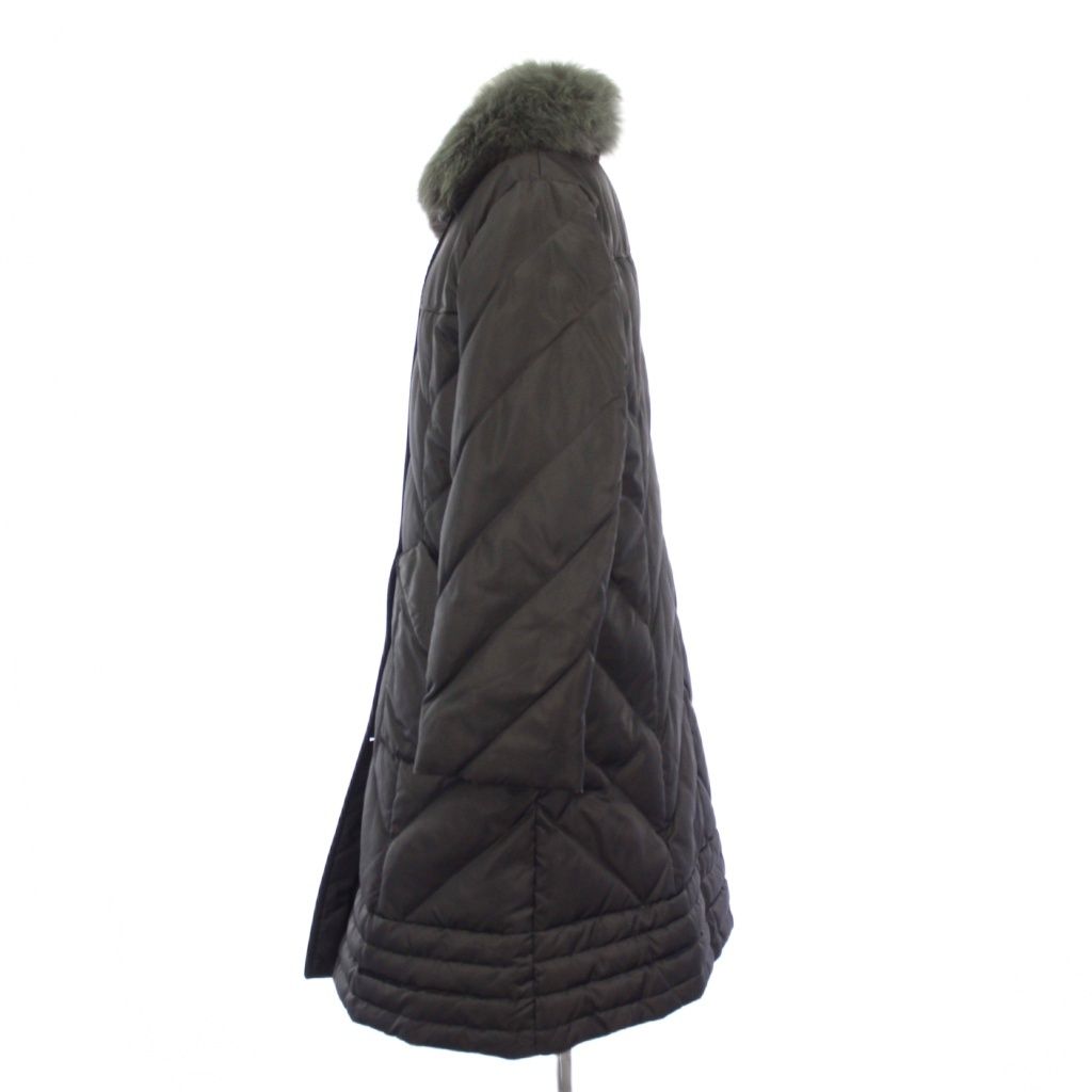 アクアスキュータム AQUASCUTUM ダウンコート ロング フォックスファー