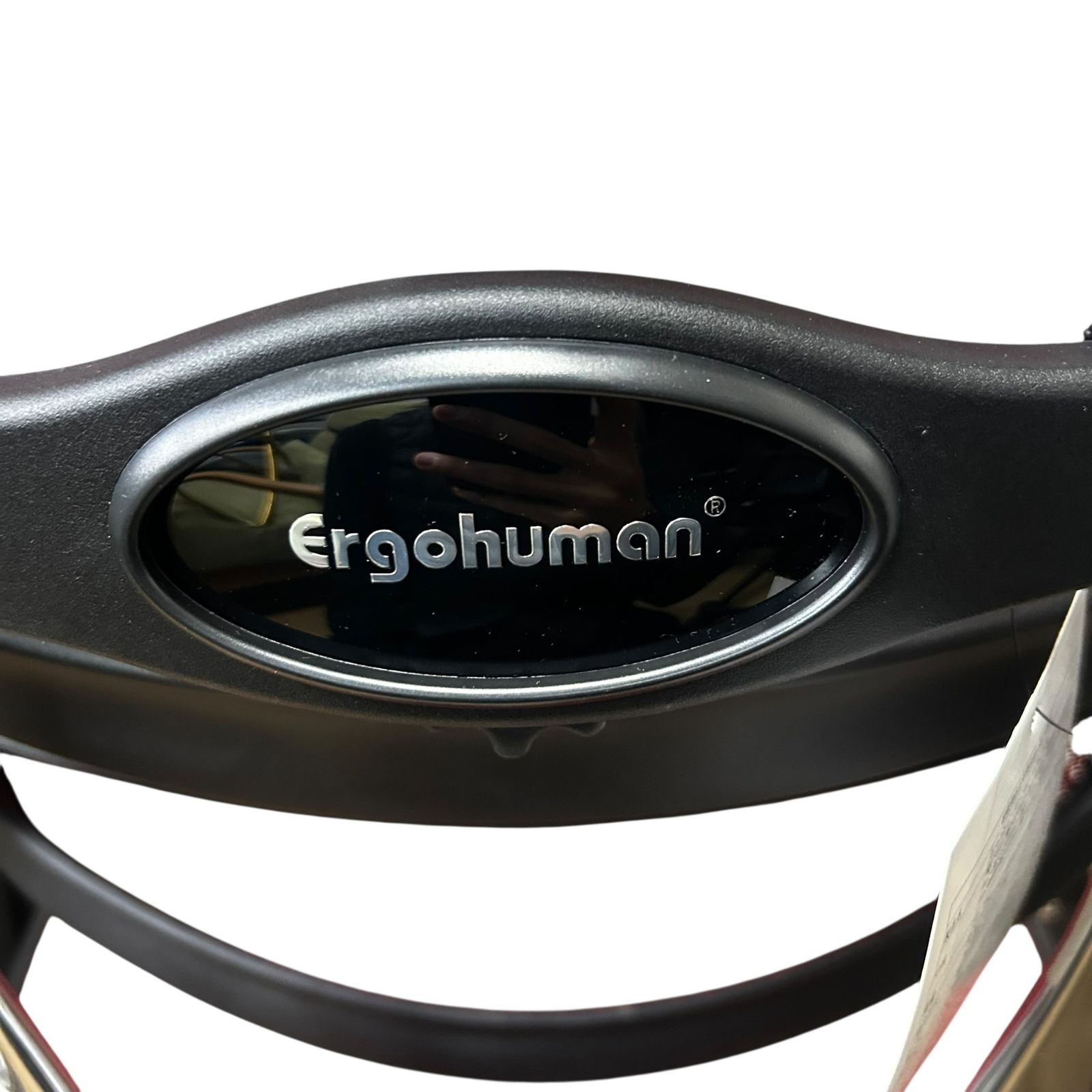  エルゴヒューマン プロ2 ハイタイプ DR オフィスチェア メッシュ レッド ブラック 可動アーム 昇降 リクライニング 背面傷あり 学習机チェア オフィスチェア ワークチェア 椅子 チェア