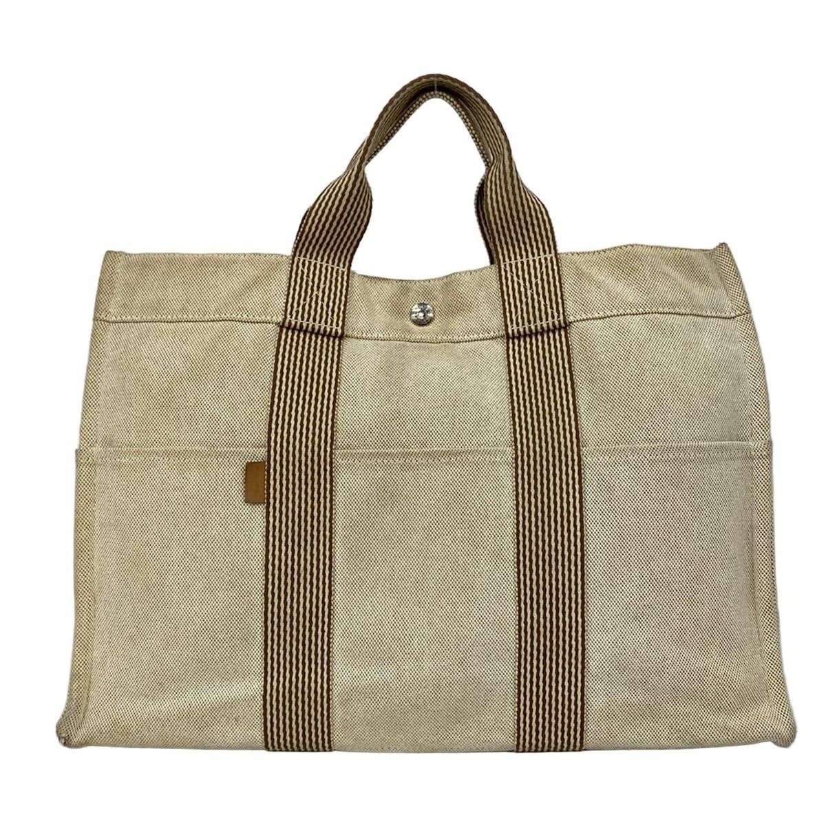 HERMES(エルメス) トートバッグ ニューフールトゥトートMM ベージュ