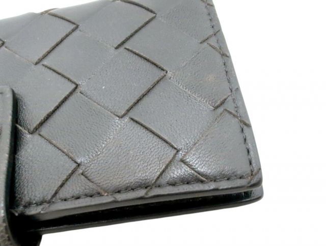 ボッテガヴェネタ キーケース マキシ イントレチャート ブラック 黒 6