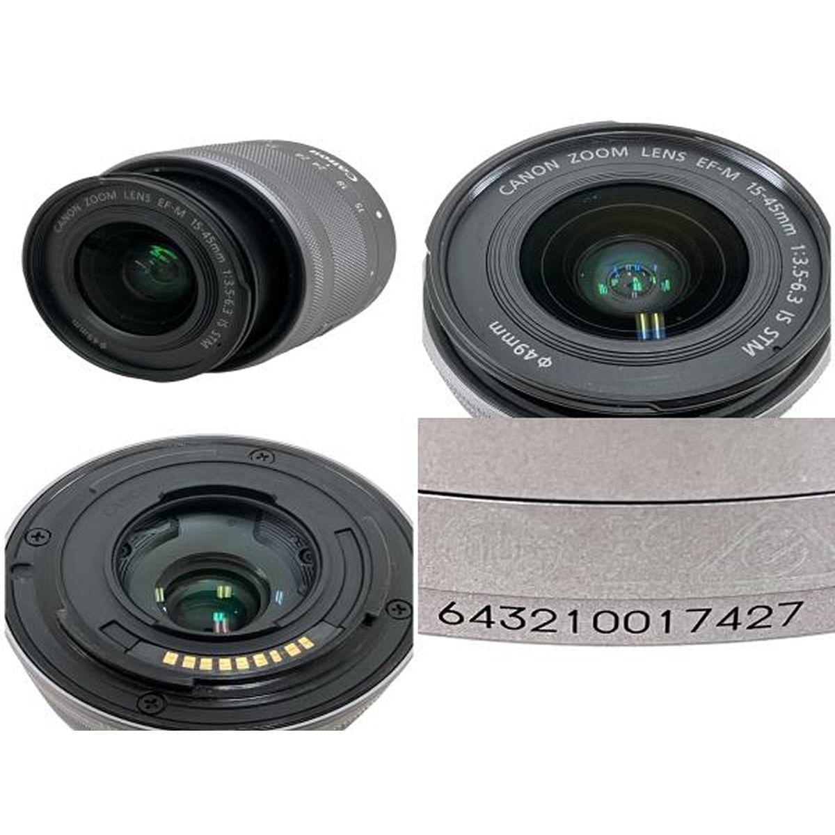 Canon EOS M100 ミラーレス 一眼 カメラ ダブルズームキット ホワイト