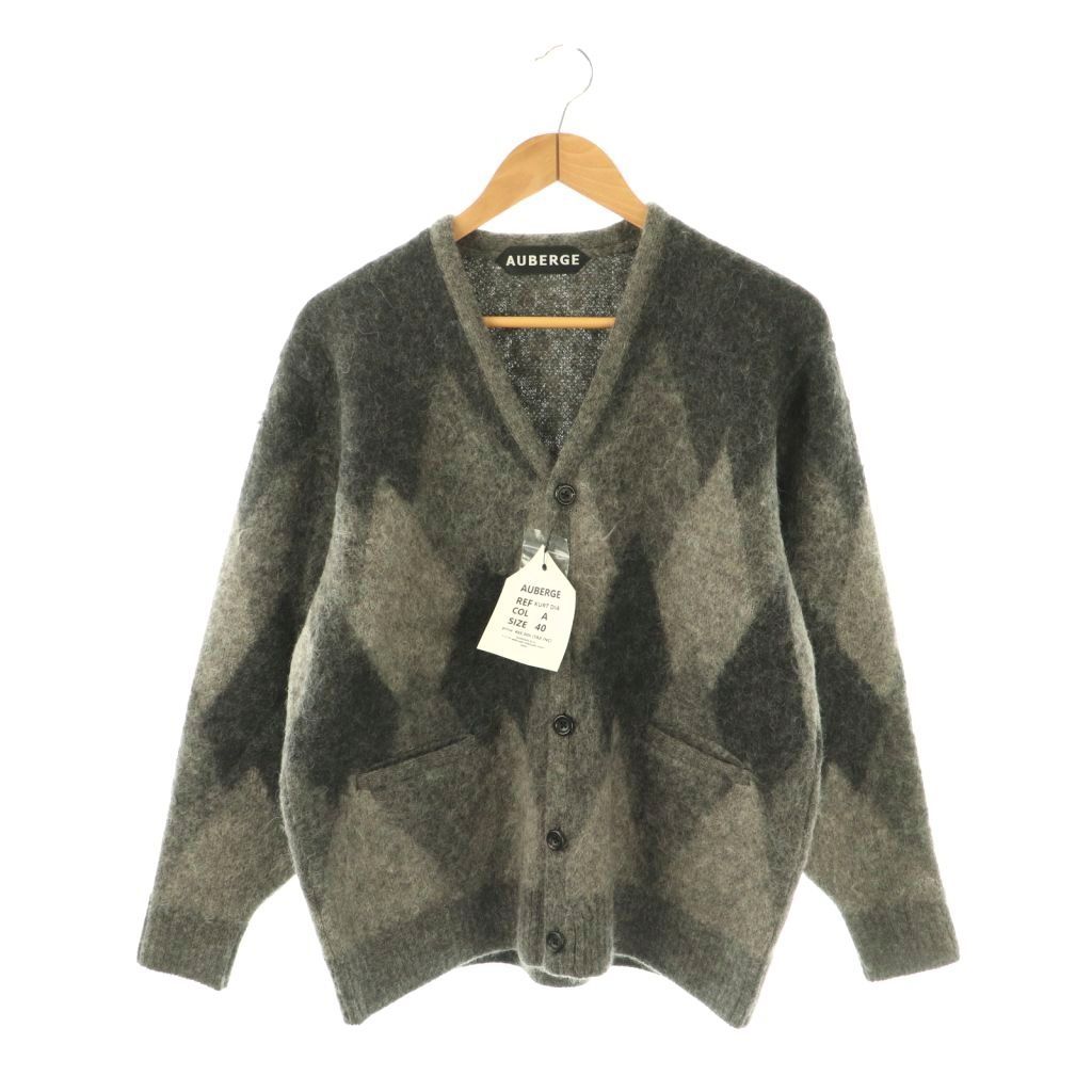 オーベルジュ AUBERGE KURT DIA ニットカーディガン アルパカ 40