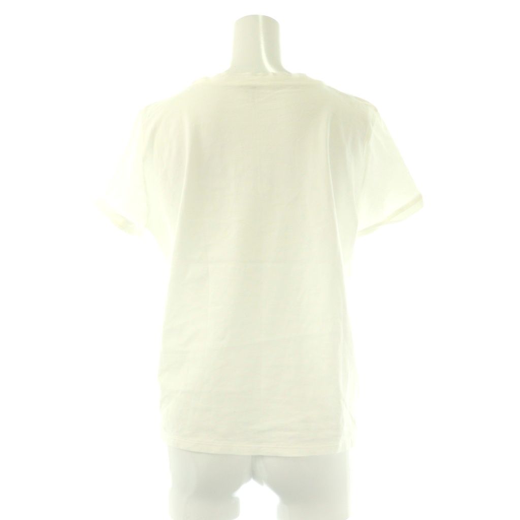 ランバンオンブルー LANVIN en Bleu ロゴプリントカットソー Tシャツ