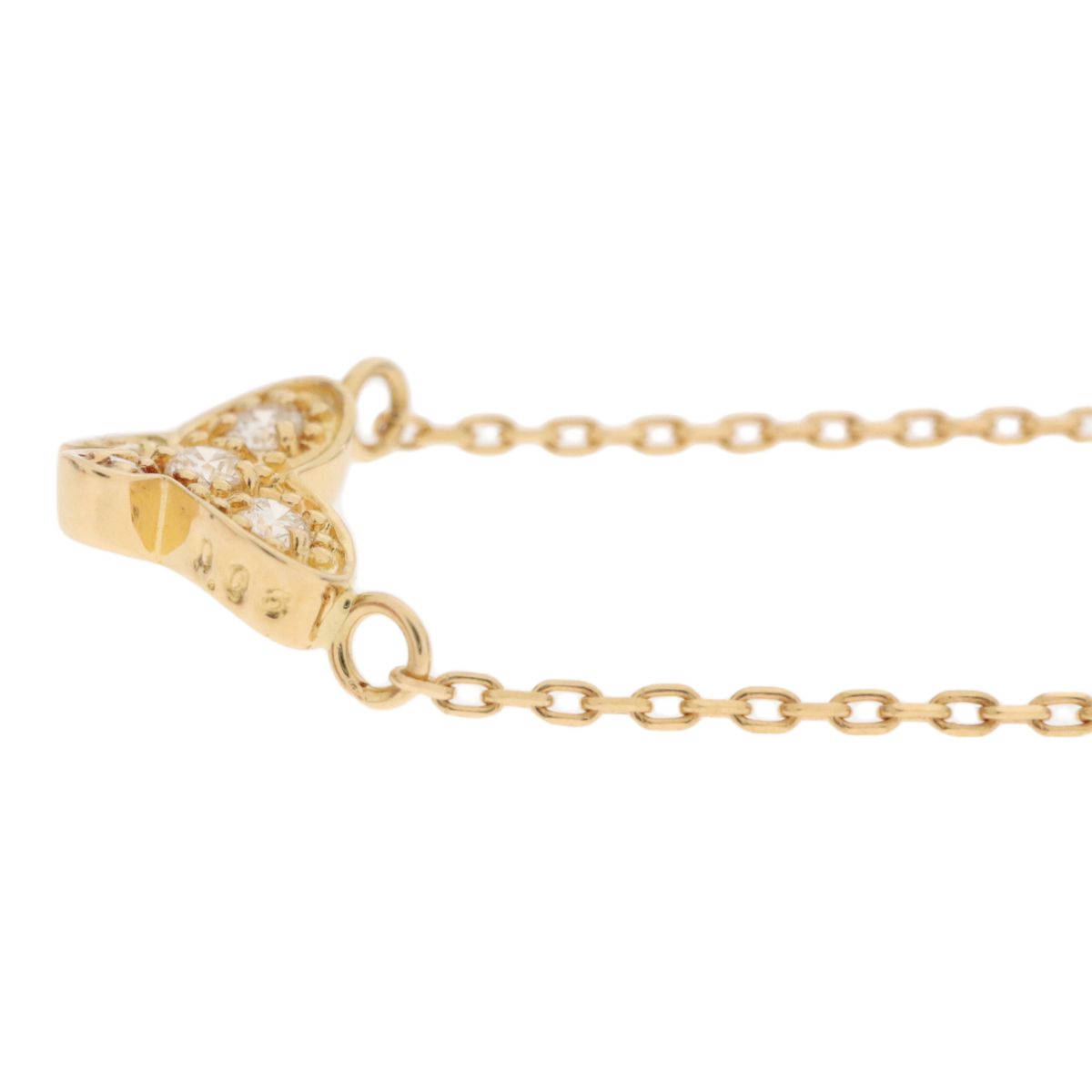 STAR JEWELRY スタージュエリー K18YG 18金イエローゴールド 蝶 