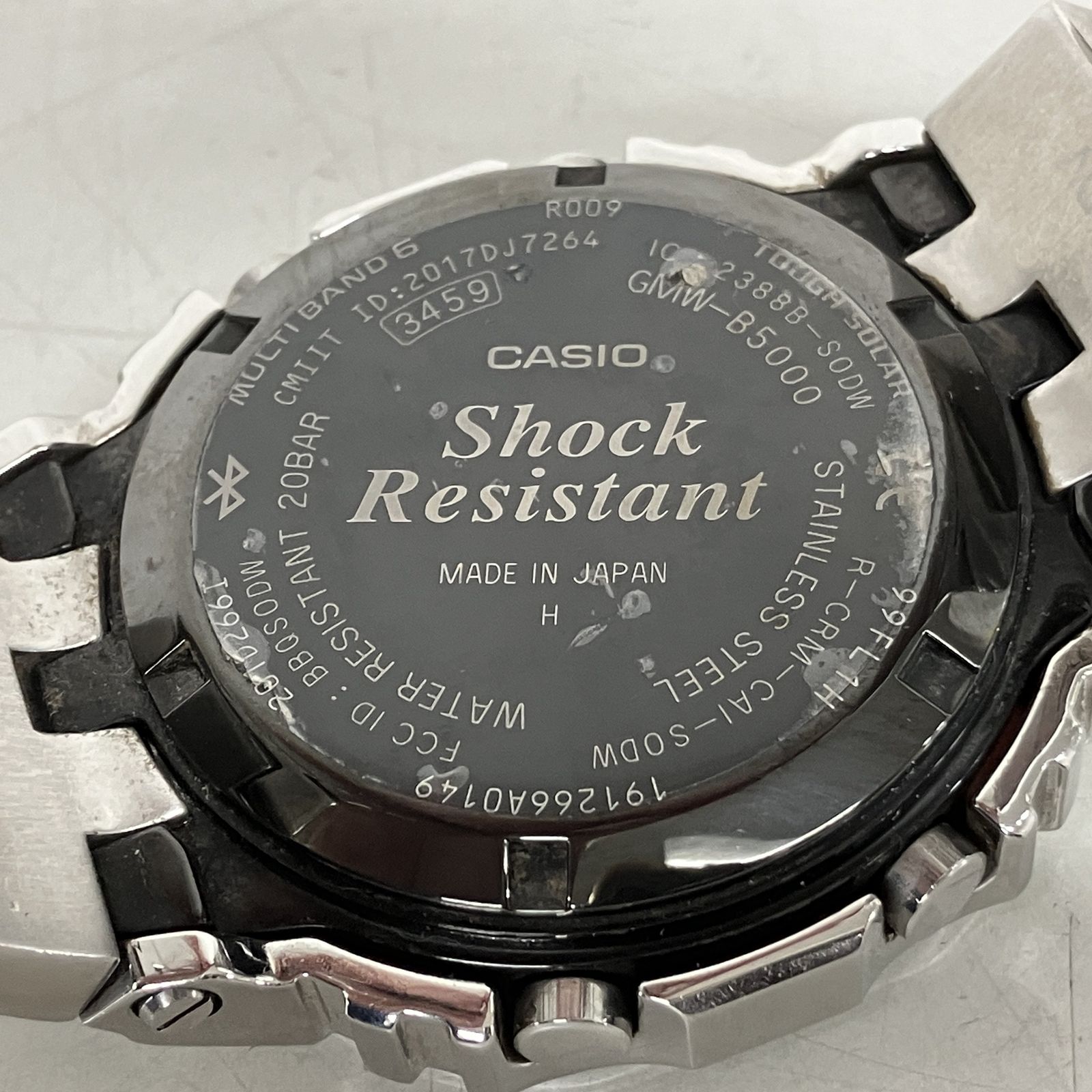 時計 CASIO G-SHOCK GMW-B5000 稼働品 デジタルウォッチ 中古 