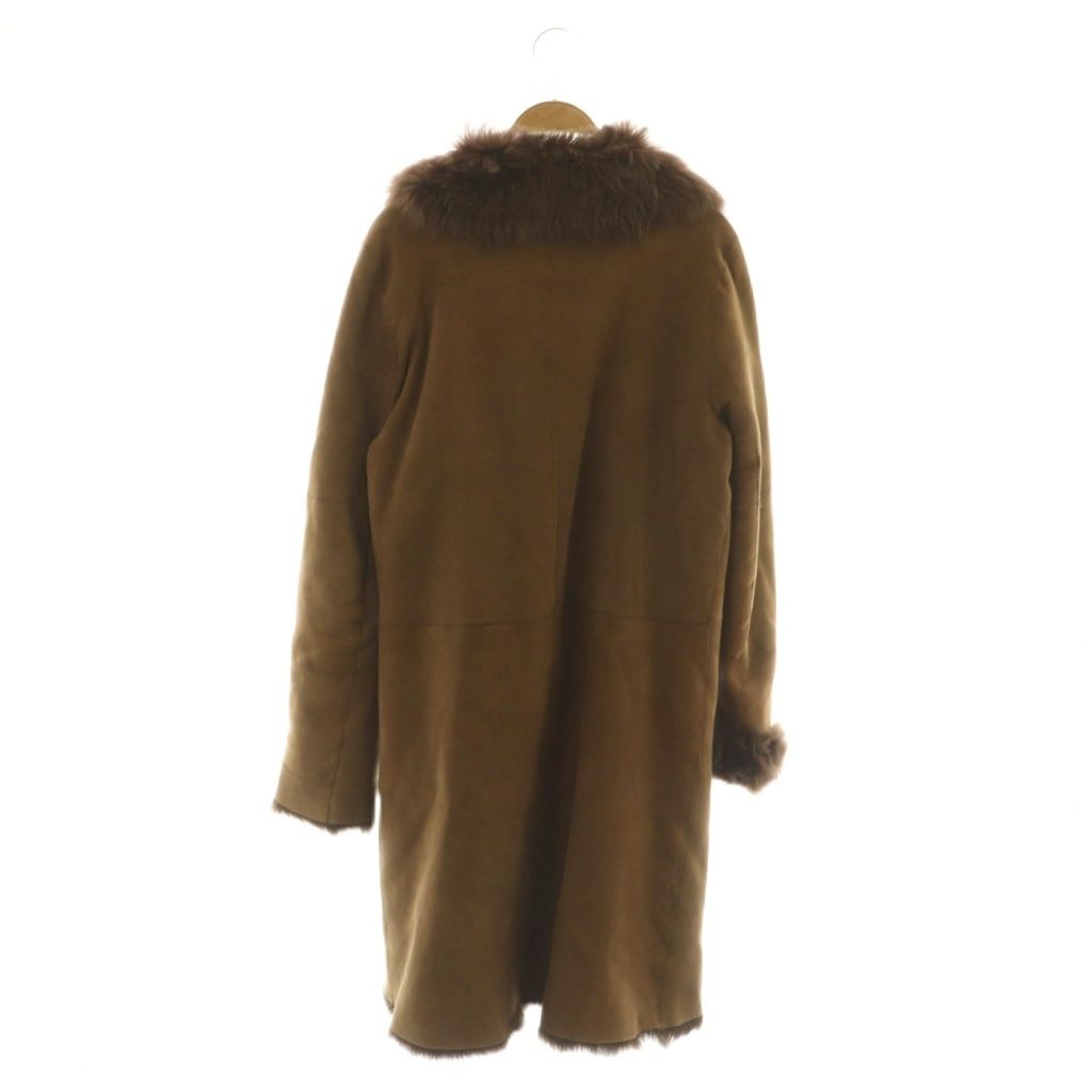 ジョセフ JOSEPH ムートンコート ロング 36 ブラウン /HK □OS - メルカリ