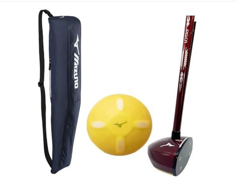 MIZUNO ミズノ パークゴルフ クラブ ケース付き 3点セット 男女兼用 右打用 初心者 入門者向けpo 5 d 76 e 6 bb
