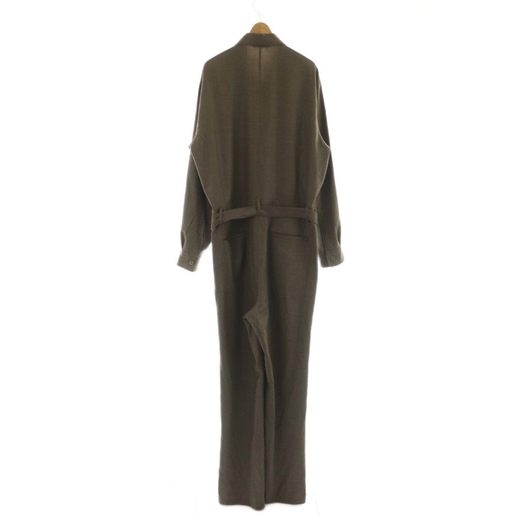 オーラリー AURALEE 25AW SUPER LIGHT WOOL JUMPSUIT ジャンプスーツ