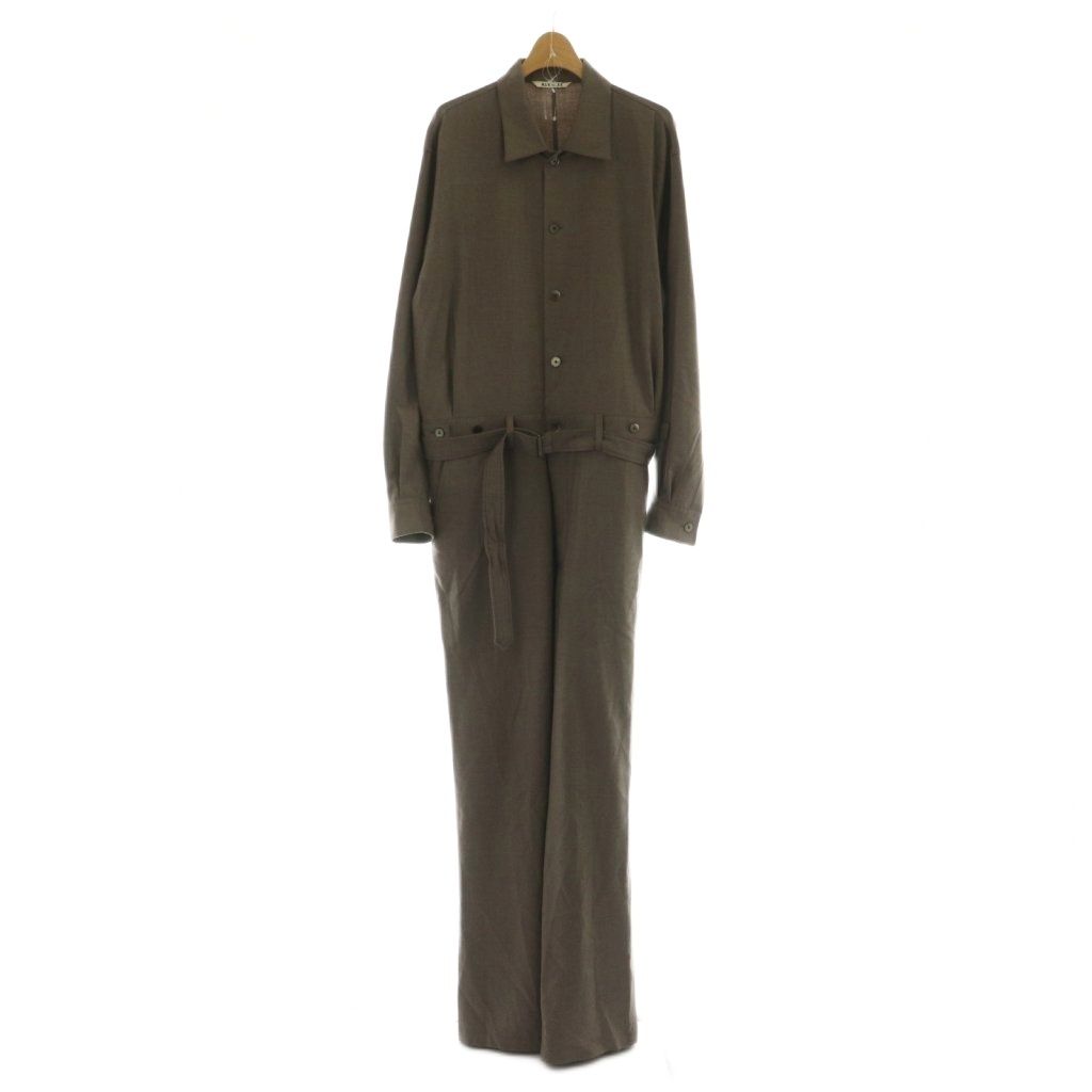 オーラリー AURALEE 25AW SUPER LIGHT WOOL JUMPSUIT ジャンプスーツ