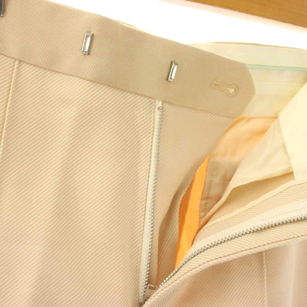 ドゥロワー Drawer ツイルフロントステッチパンツ スリム 38 ライト