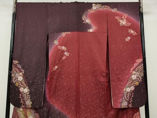 平和屋着物○越後十日町の一流染匠 桐屋・翠山工房 徳永憲峯 振袖