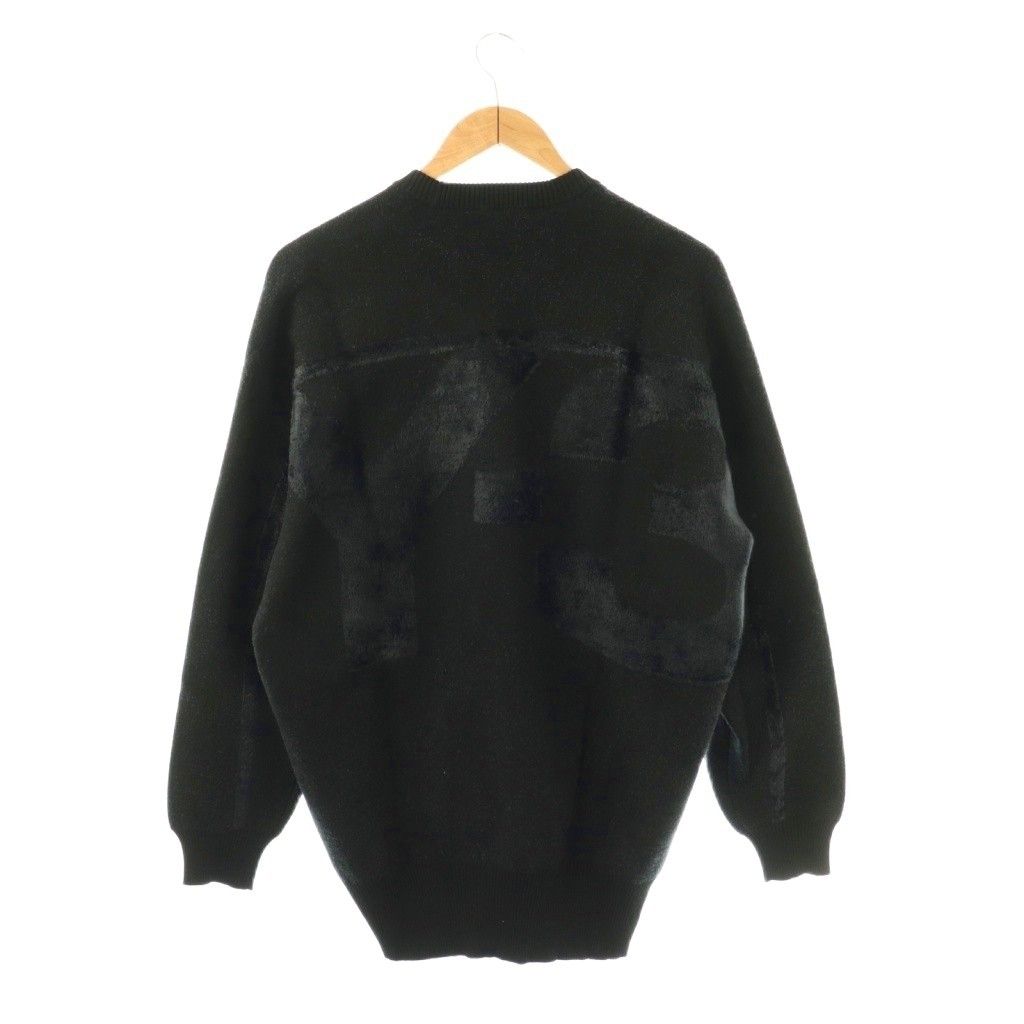 ワイスリー Y-3 切替ニット セーター S ブラック /DO OS