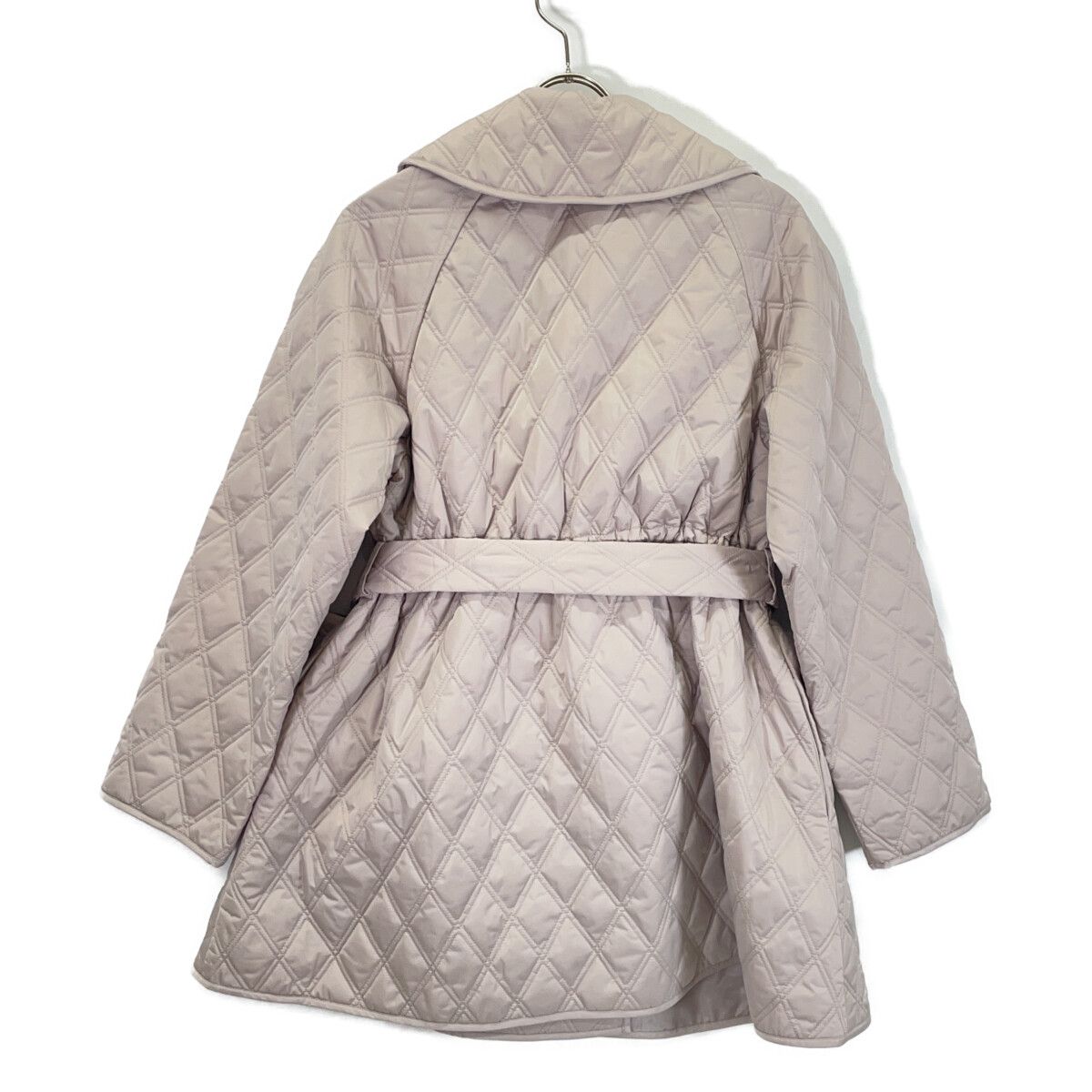 ANAYI アナイ ﾍﾞｰｼﾞｭ ｷﾙﾃｨﾝｸﾞﾃｰﾗｰﾄﾞﾛｽﾄｺｰﾄ 36 - メルカリ