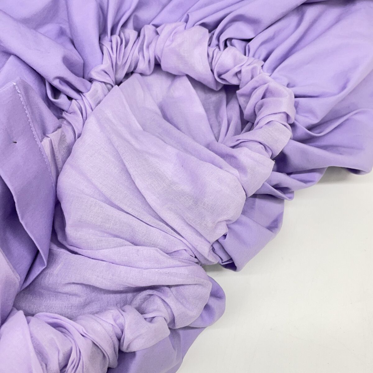 ENFOLD エンフォルド 24AW 300HA130-0320 ﾗｲﾄﾊﾟｰﾌﾟﾙ ｺｯﾄﾝ混 WASHABLE