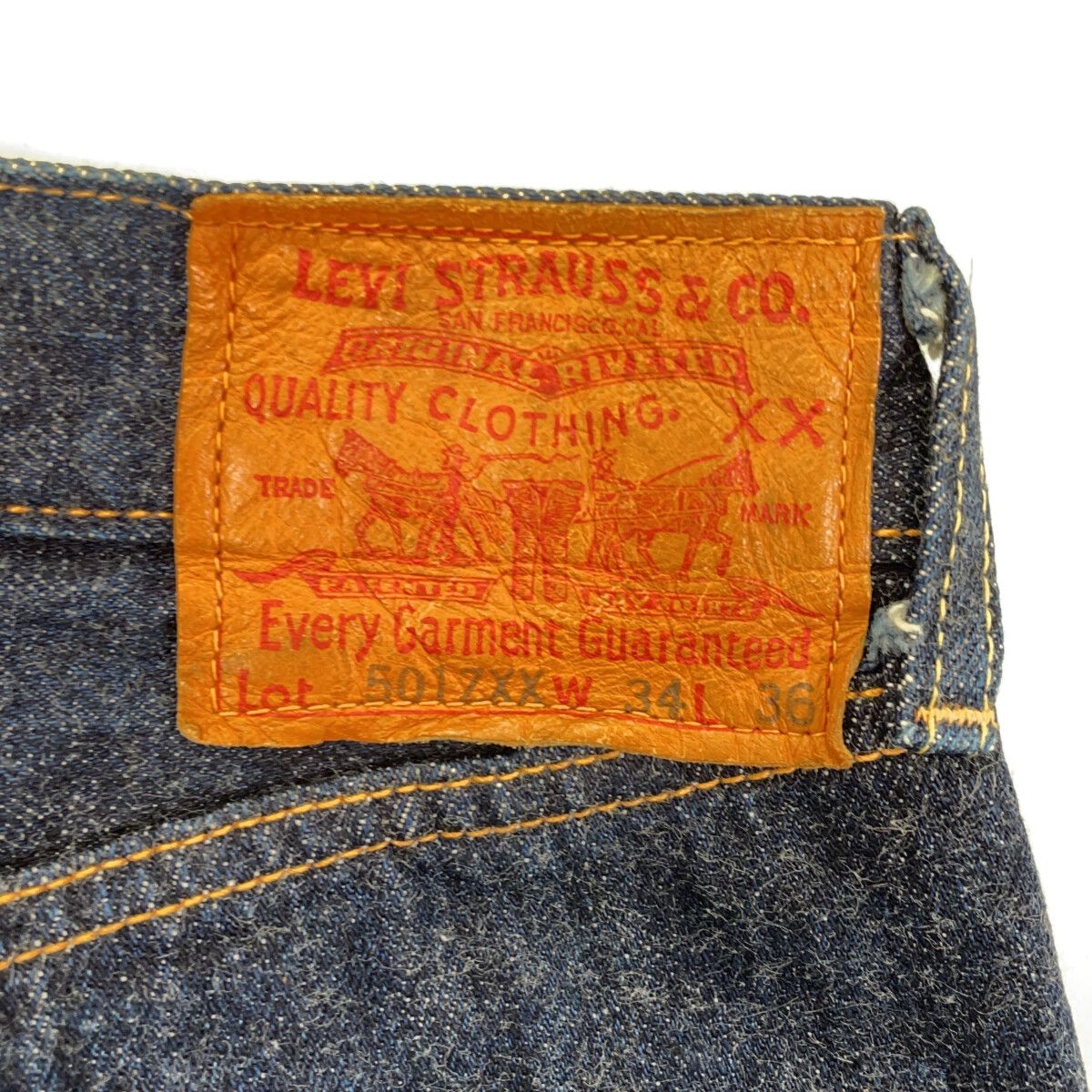 いと LEVI'S リーバイス 501ZXX LOT54501 J07922 0902 ｲﾝﾃﾞｨｺﾞ ﾃﾞﾆﾑﾊﾟﾝﾂ LVC