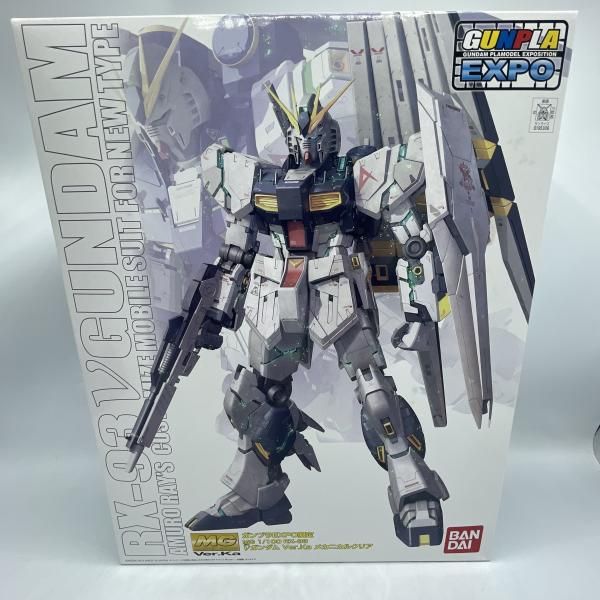 中古】ｶﾞﾝﾀﾞﾑ）MG 1/100 νｶﾞﾝﾀﾞﾑ Ver.Ka ﾒｶﾆｶﾙｸﾘｱ ｶﾞﾝﾌﾟﾗEXPO限定[92