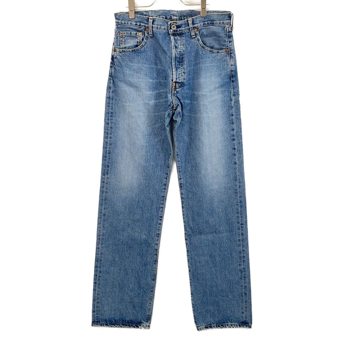 LEVI'S リーバイス J22 702-XX ﾌﾞﾙｰ ｼﾝﾁﾊﾞｯｸ 復刻 ﾃﾞﾆﾑﾊﾟﾝﾂ W34/L36