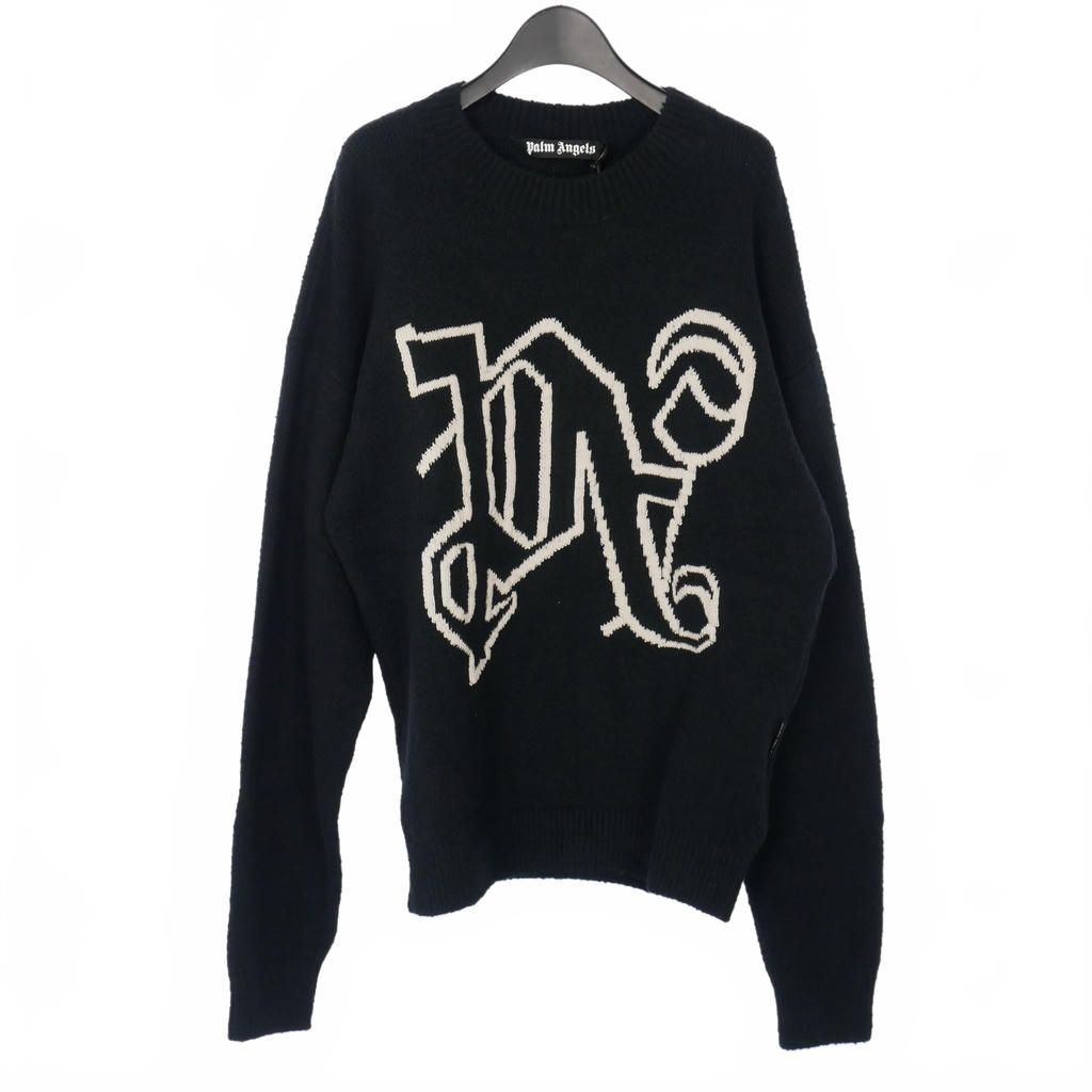パームエンジェルス PALM ANGELS 24AW ニット セーター 長袖 Lサイズ