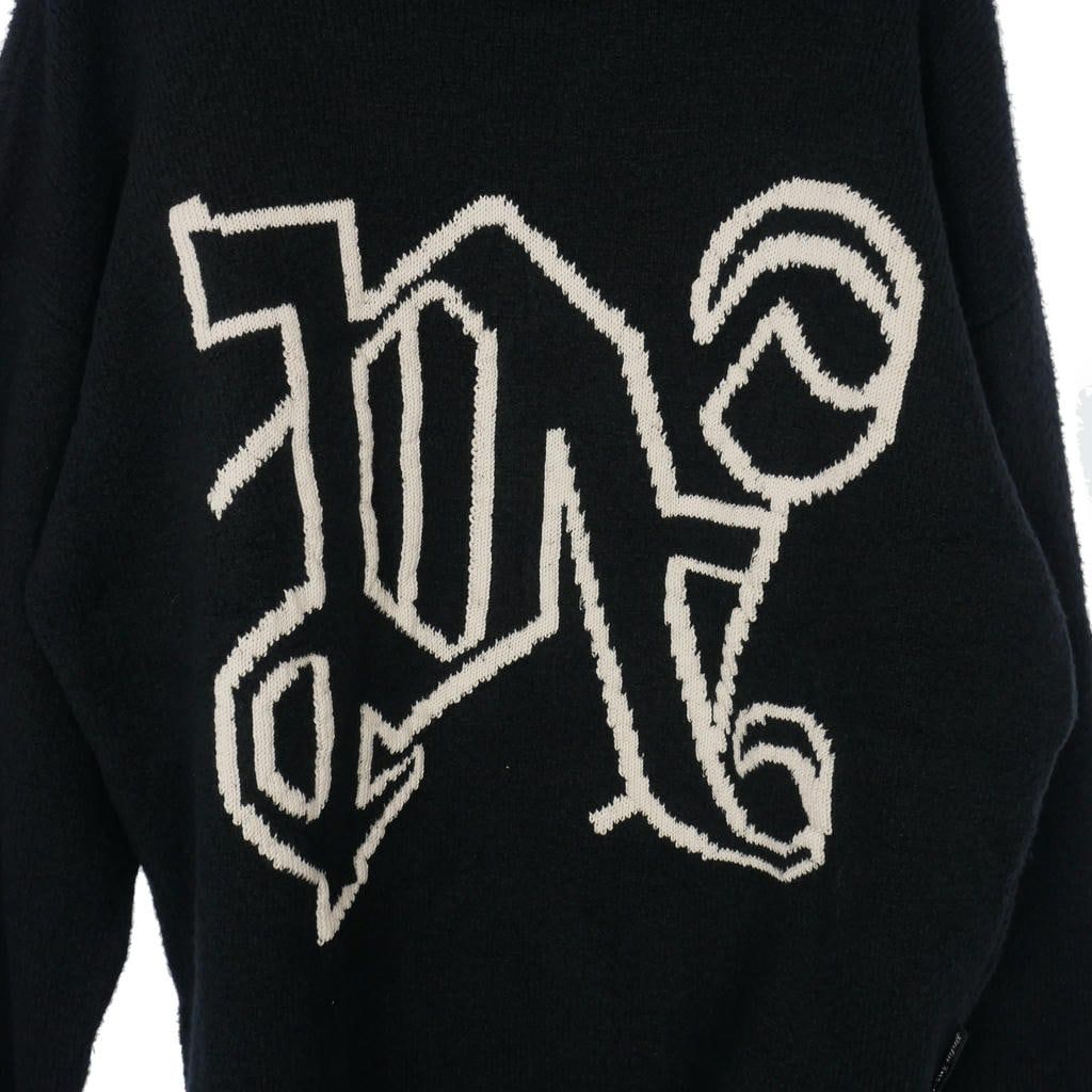 パームエンジェルス PALM ANGELS 24AW ニット セーター 長袖 Lサイズ