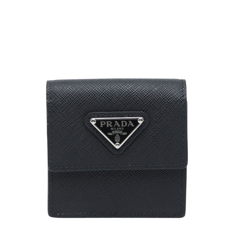 プラダ 三角ロゴプレート 小物入れ ポーチ アクセサリーポーチ