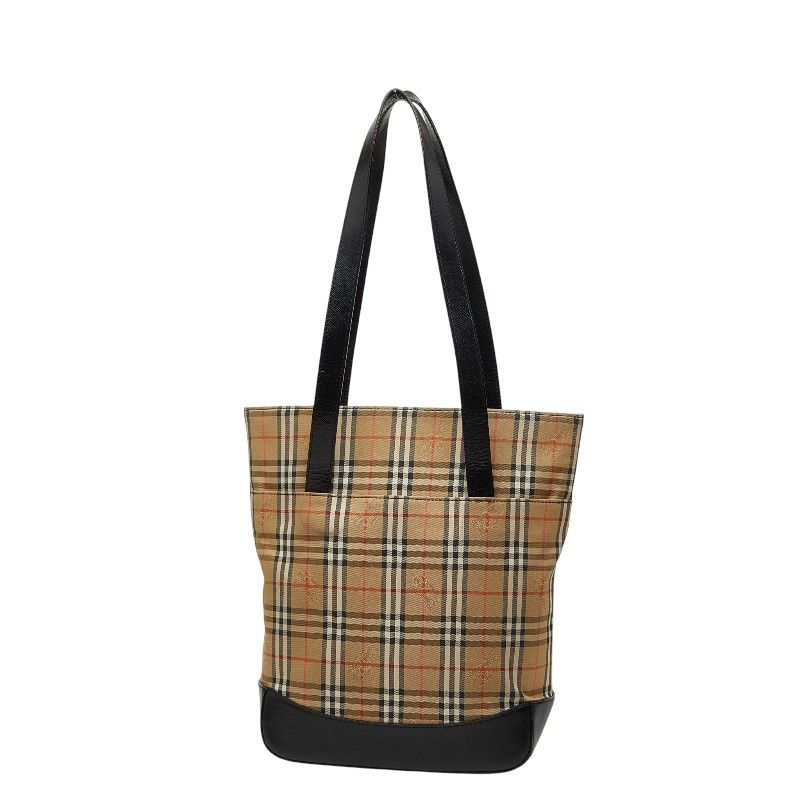 バーバリー ノバチェック シャドーホース ブラウン ブラック