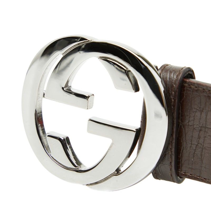 グッチ インターロッキングG シェリーライン ベルト サイズ：90/36