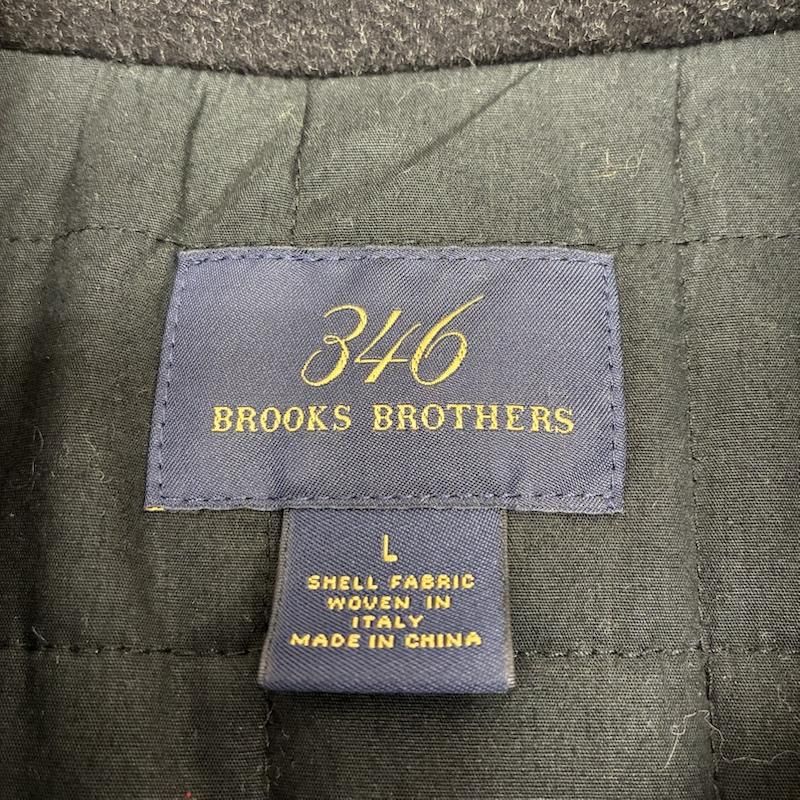 ブルックス ブラザーズ 346 カシミヤ混 ウール ステンカラー コート