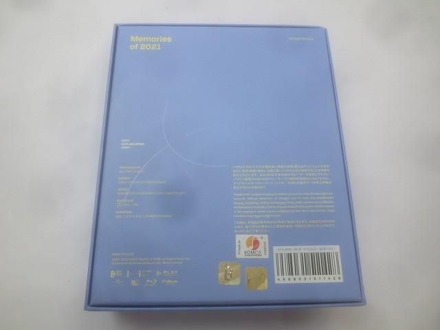 韓流 防弾少年団 BTS MEMORIES OF 2021 Blu-ray トレカ ジョングク