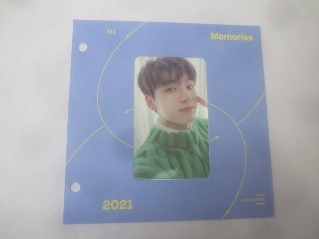 韓流 防弾少年団 BTS MEMORIES OF 2021 Blu-ray トレカ ジョングク