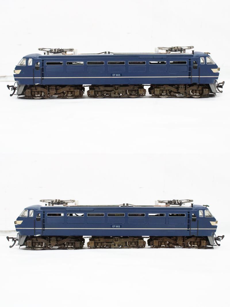 現状品 カツミ EF665 電気機関車 KTM HOゲージ 鉄道模型 ホビー
