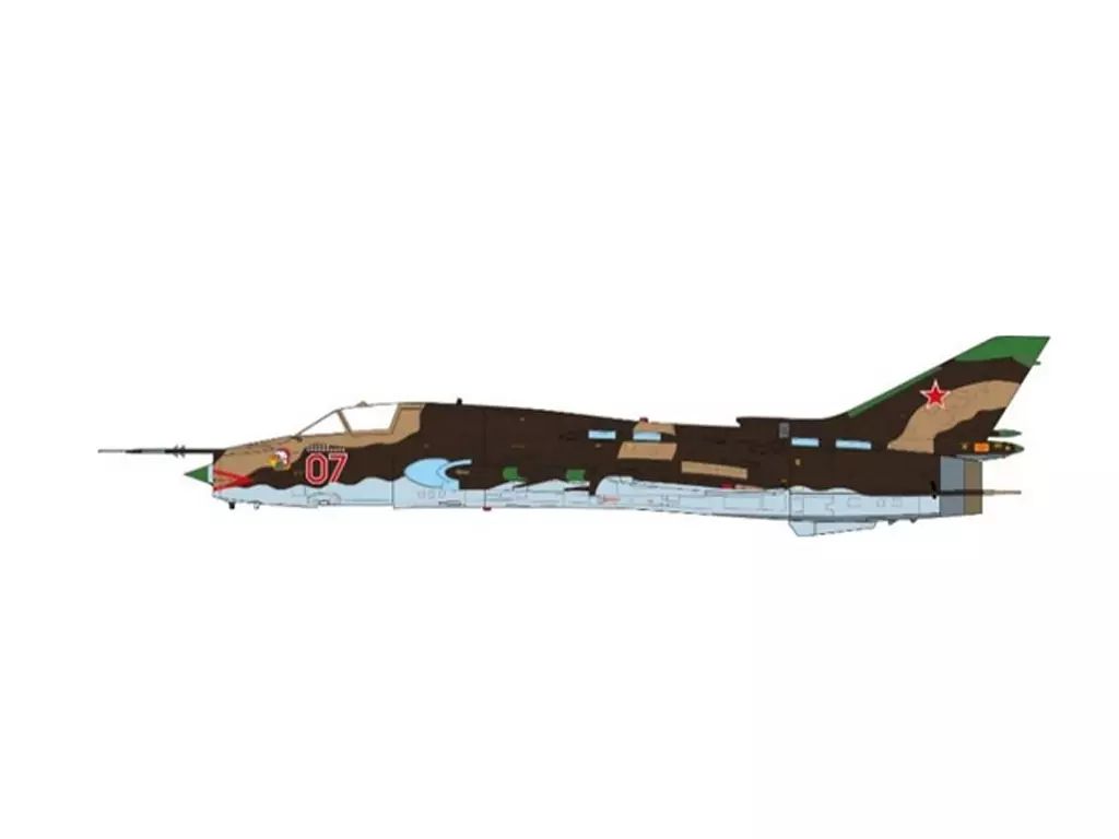 ミニカー 1|72 Su-17 M 4 ソビエト空軍 第263独立偵察 攻撃航空連隊 アフガニスタン 1988年 JCW-72-SU 20-010