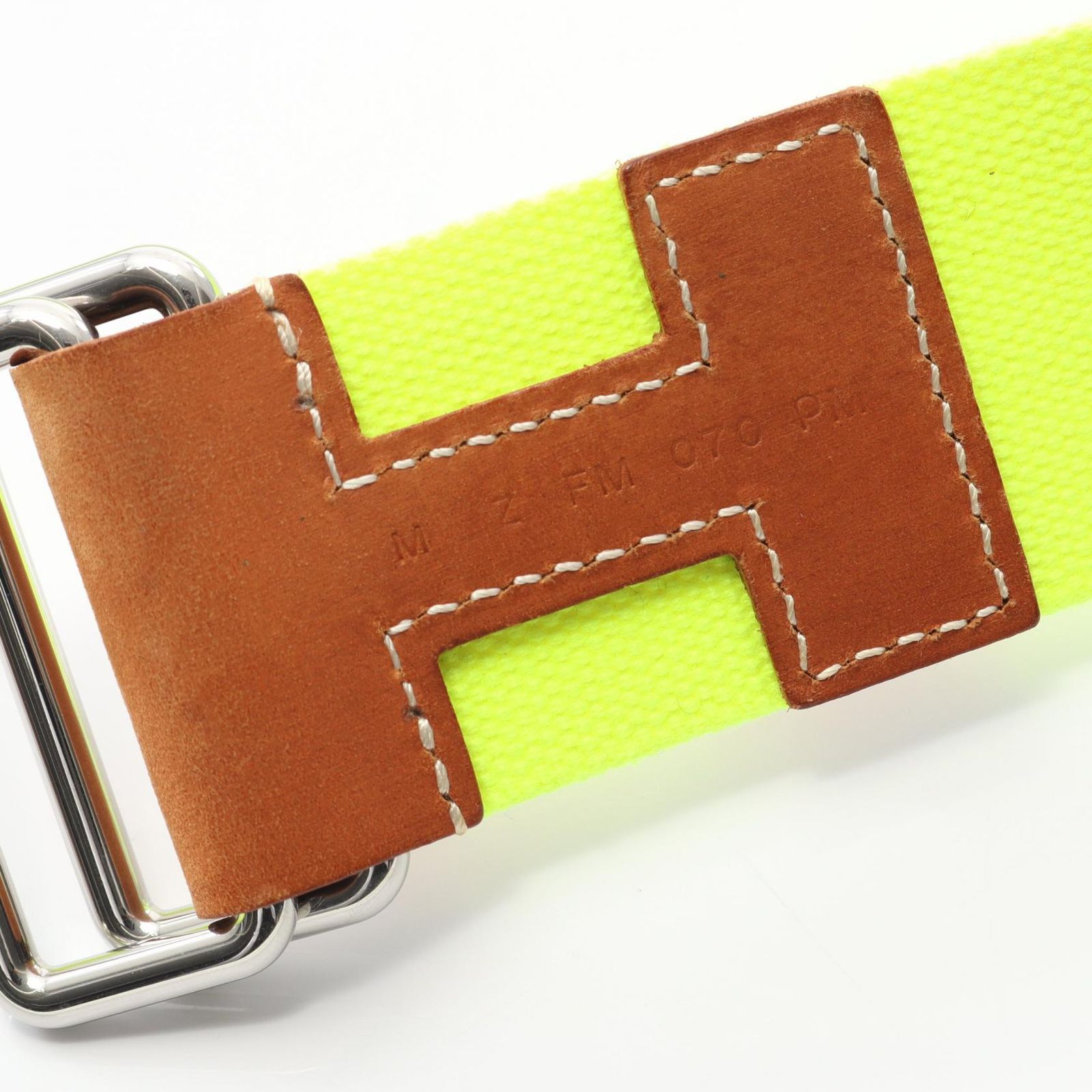 エルメス HERMES ベルト ノマド40 キャンバス レザー ベルト