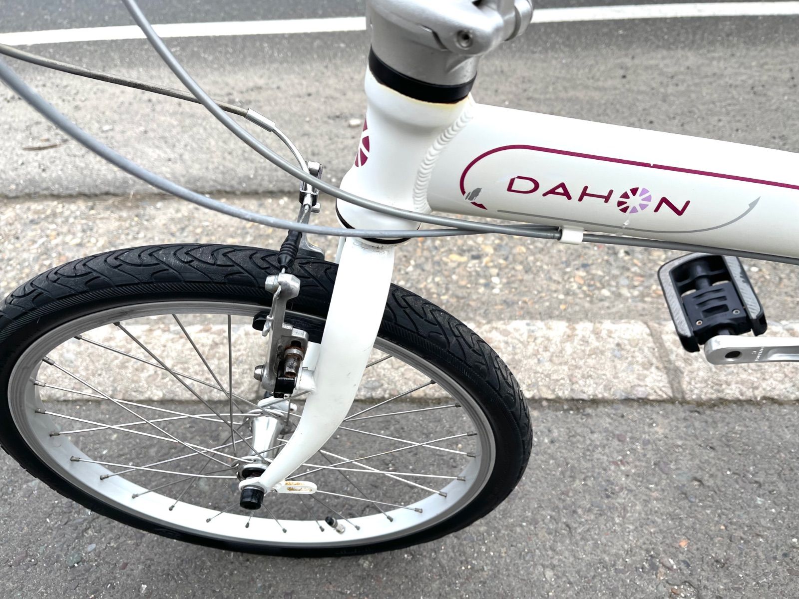 即乘】送料無料 DAHON 折り畳み自転車 route SHIMANO 6速 ミニベロ