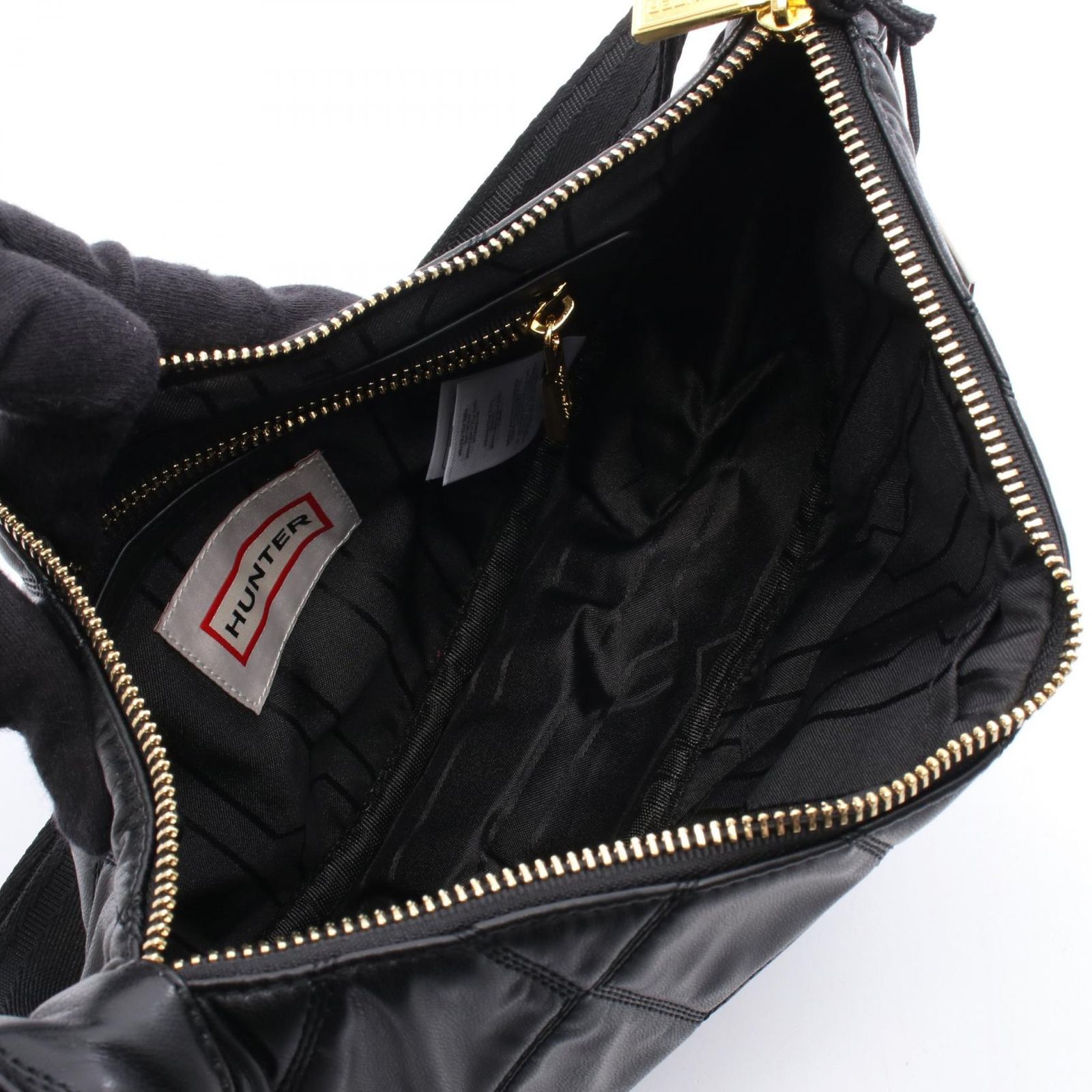 ハンター HUNTER ショルダーバッグ KILTY DIAMOND QUILT SLING 