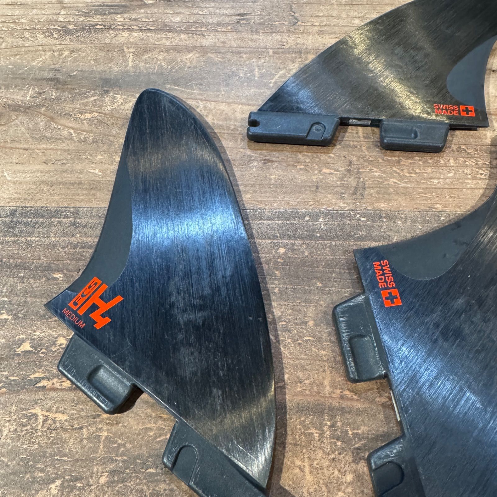 美中古 FCS2 フィン H4 ミックファニング Mサイズ トライフィン - メルカリ