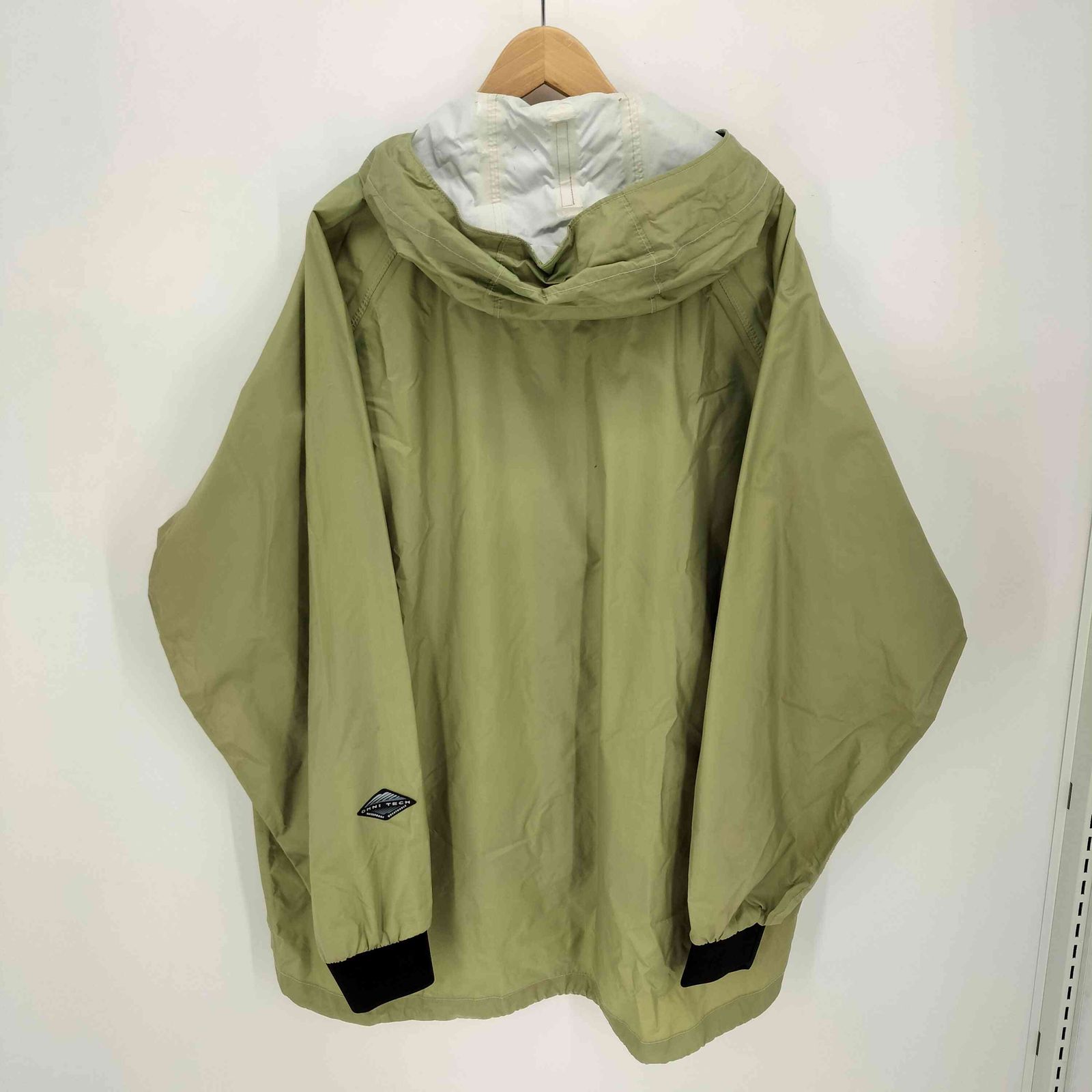 コロンビア Columbia OMNI TECH オムニ テック フィッシング ナイロン フーデッド ジャケット メンズ import：L 