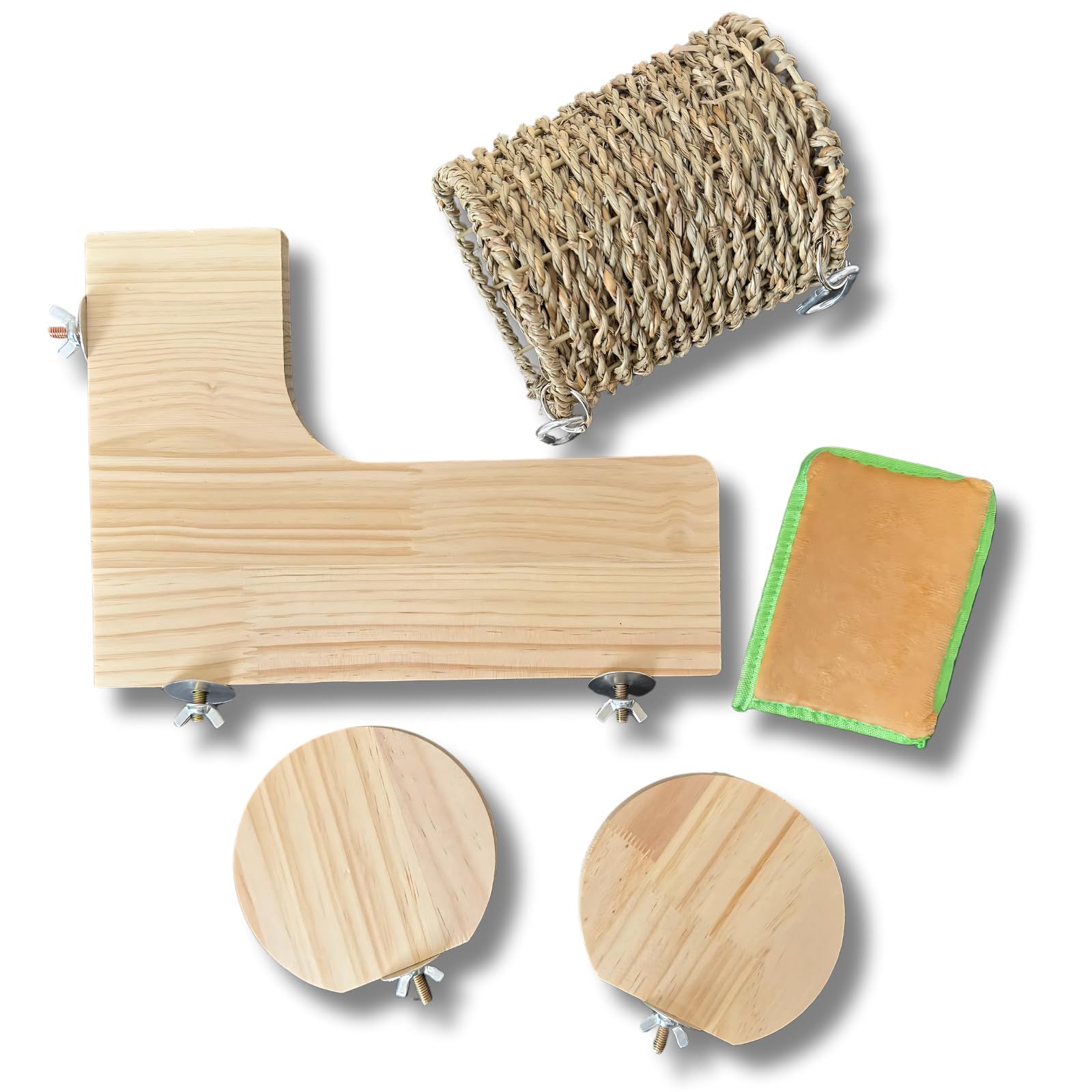 KURASALE チンチラ ステップ デグー ハンモック ステージ ステップ台 5