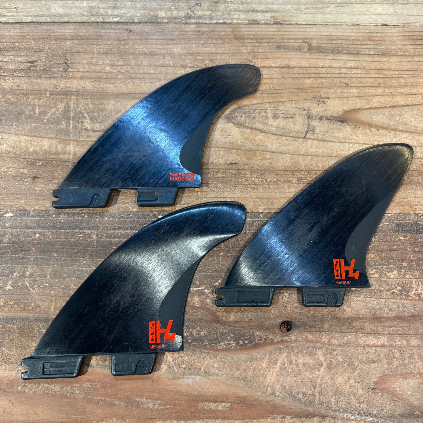 美中古 FCS2 フィン H4 ミックファニング Mサイズ トライフィン - メルカリ