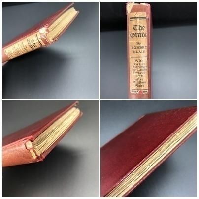 ウィリアム・ブレイク 挿画本 The Grave 銅版画 12点 1903年 (POP_KOS